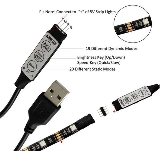 CINTA LED 5MT BLUETOOTH