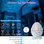 Proyector de estrellas de luz  huevo