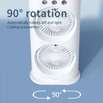 Ventilador De Escritorio De Doble Cabeza